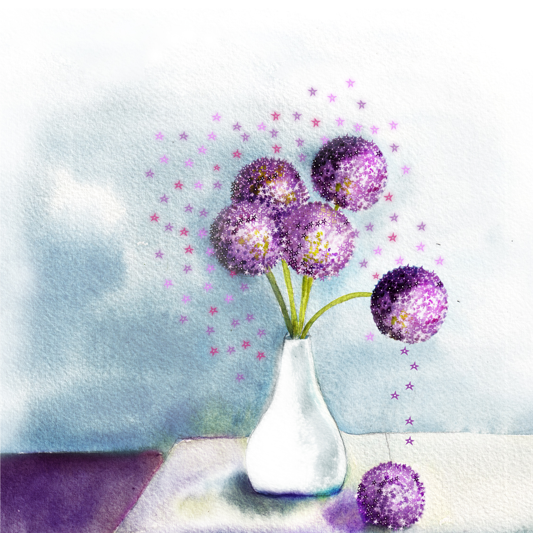 🌸 Allium giganteum : la plante graphique et spectaculaire du jardin